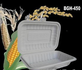 供應(yīng)淀粉基一次性可降解環(huán)保餐具單格飯盒bgh 901價格 廠家 圖片